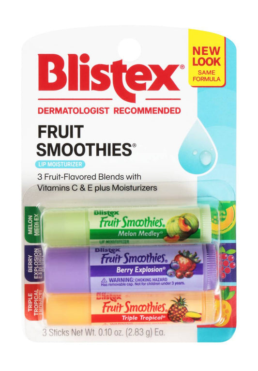 Blistex Fruit Smoothies Lip Moisturizer Assorted (0.3 oz)