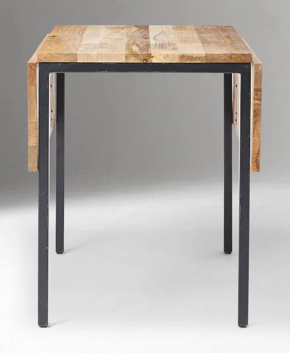 West Elm Box Frame Drop Leaf Extendable Dining Table