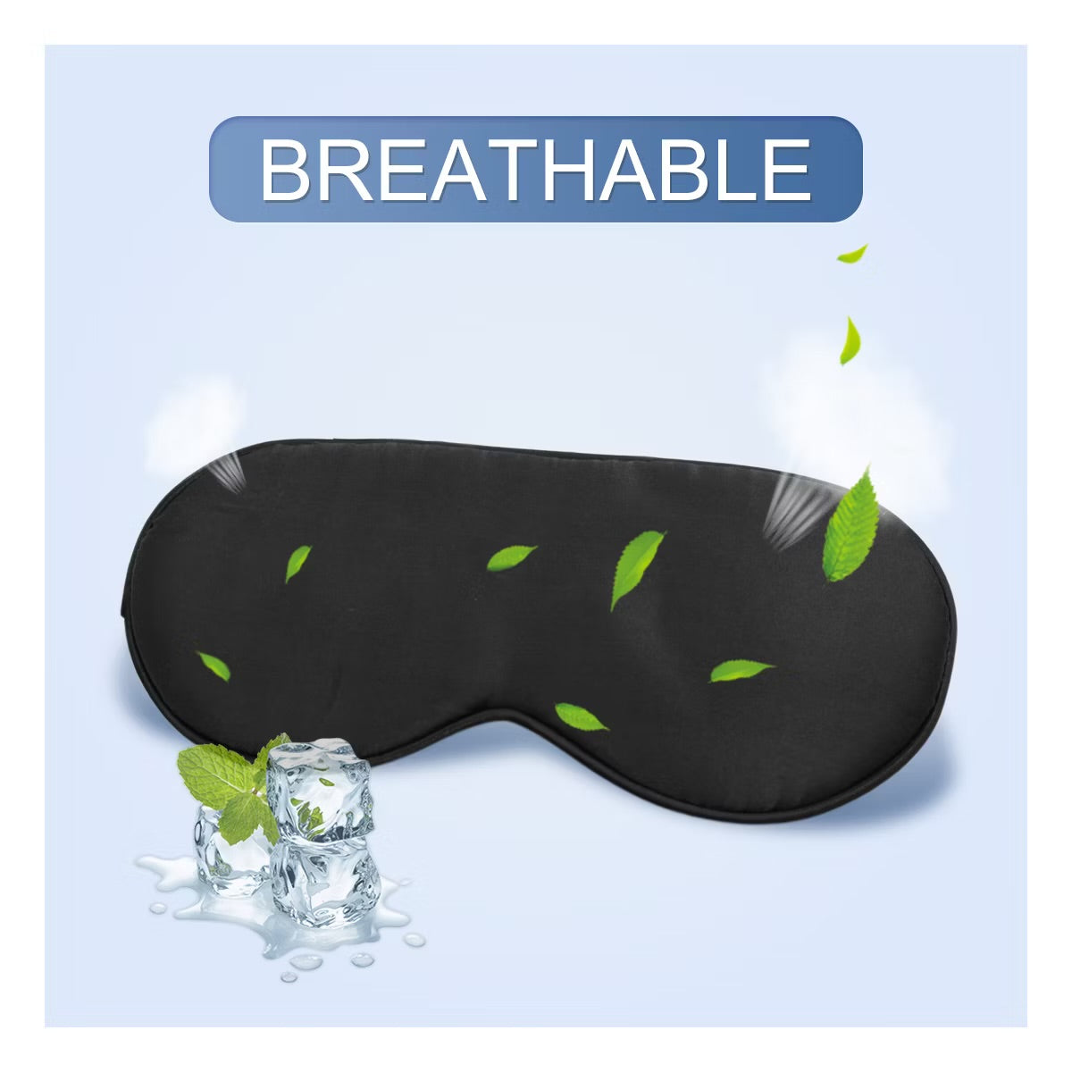 Unique Bargains Soft Silk Travel Eyes Pad Sleeping Eye Shade Cover Blindfold Eye Masks 1Pc