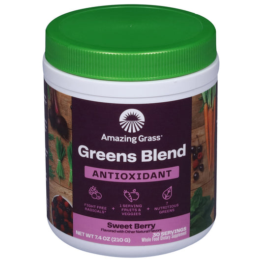 Amazing Grass Green Superfood Antioxidant Sweet Berry
