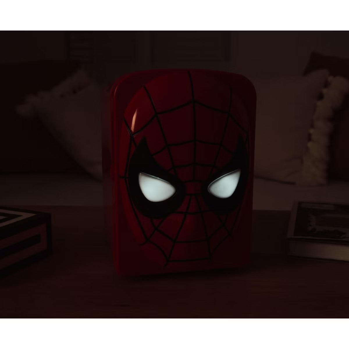 Ukonic Marvel Spider-Man 4-Liter Mini Fridge Thermoelectric Cooler | Holds 6 Cans