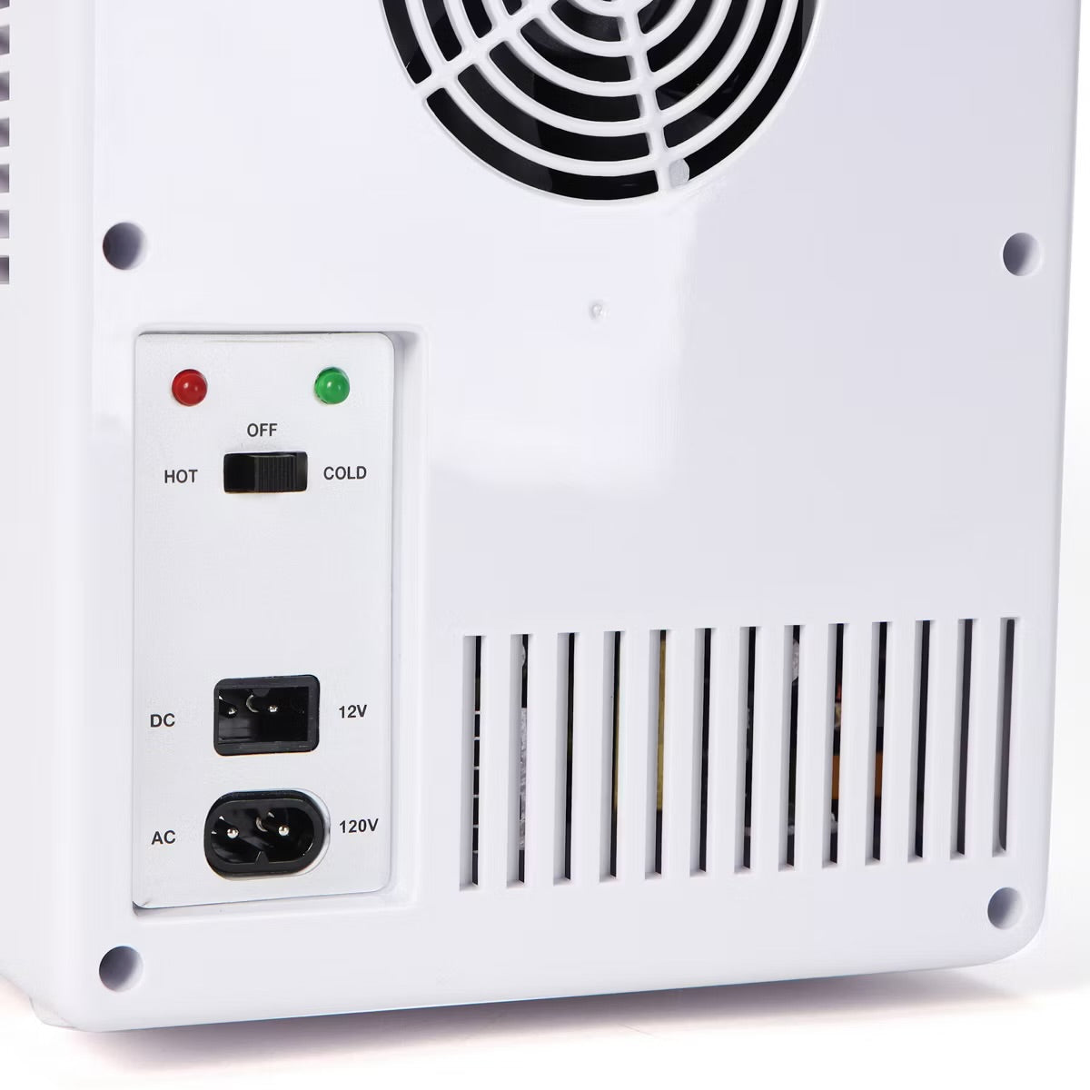Uber Appliance Personal and Portable Mini Fridge with dry erase board and markers
