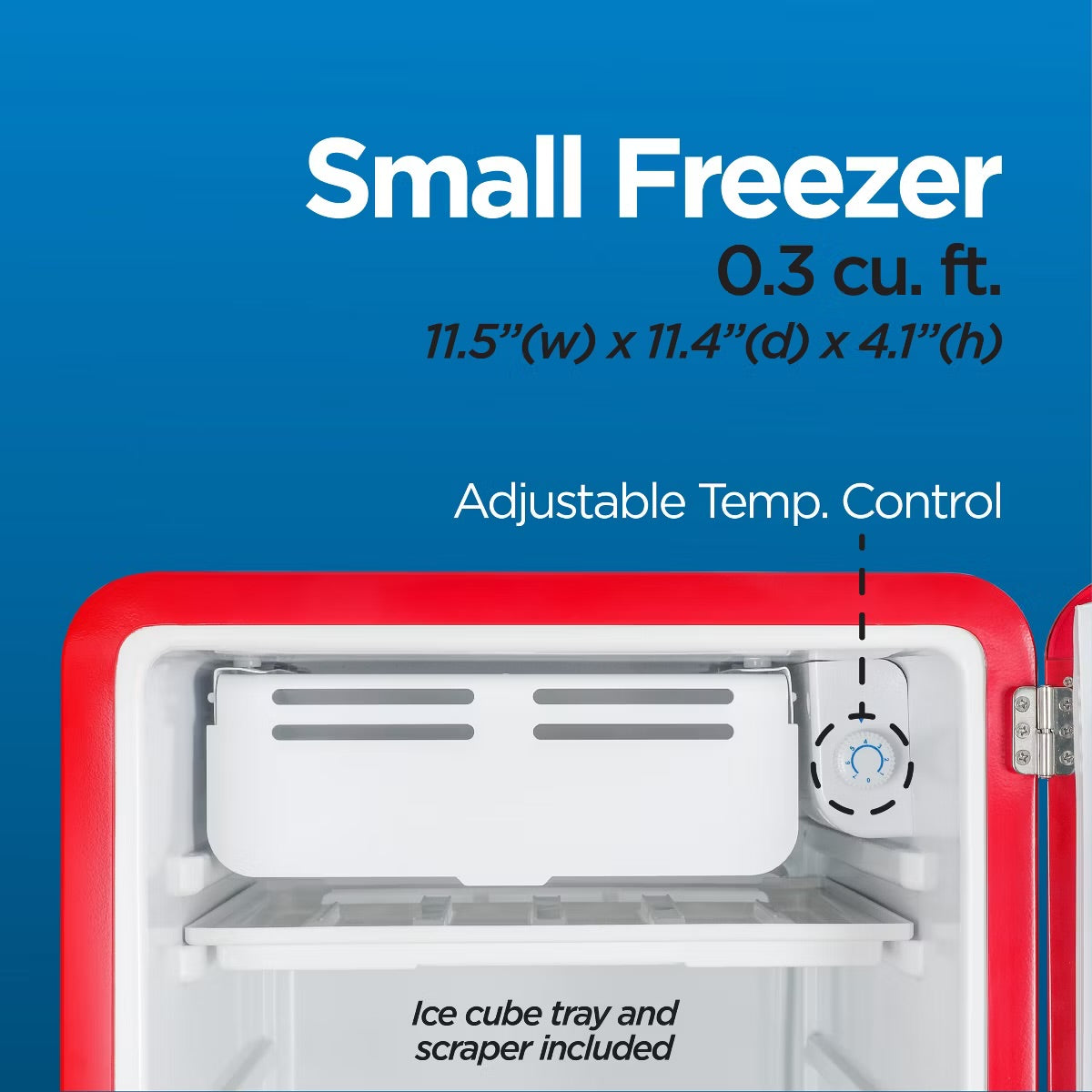 COMMERCIAL COOL Retro Refrigerator 3.2 Cu. Ft.
