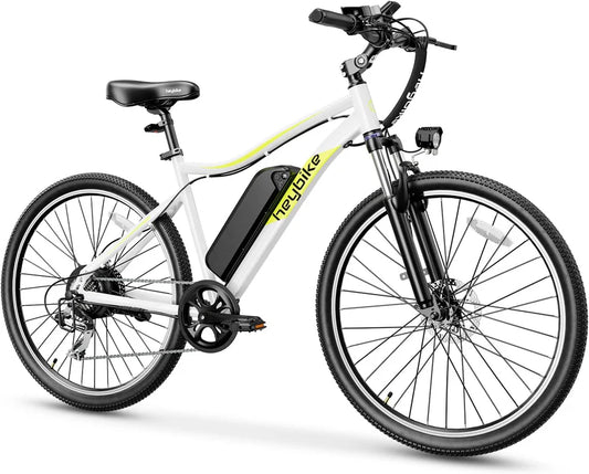 Heybike Race Max Electric Bike for Adults with 500W Motor, 22mph Max Speed, 600WH Removable Battery Ebike, 27.5" Electric Mountain Bike with 7-Speed and Front Suspension