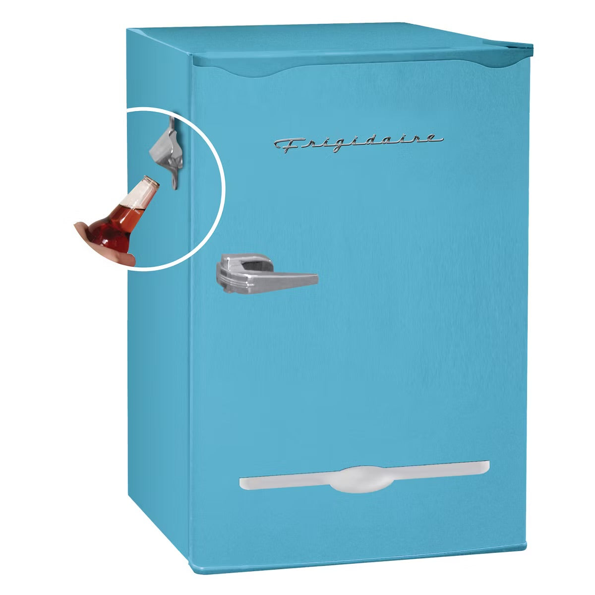 Frigidaire® 3.2-Cu.-Ft. 65-Watt Retro Bar Fridge with Side Bottle Opener