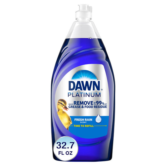 Dawn Refreshing Rain Scent Platinum Dishwashing Liquid Dish Soap