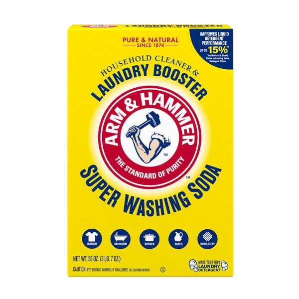 Arm & Hammer Super Washing Soda Detergent Booster & Household Cleaner