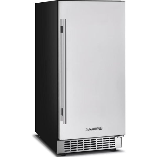 15-inch fridge,100 Cans,304 Stainless Steel Door,LED light,Adjustable shelves,Quiet Compressor,Smart digital control cooler,Automatic defrosting