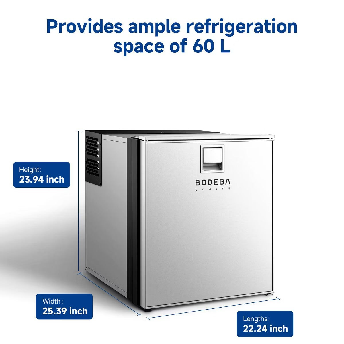 110L RV Portable Refrigerator and Freezer,Dual Modes Fast Cooling Compressor Fridge with Anti-Shock & Shake,Mini Car Fridge for Camping,Trips,Travel