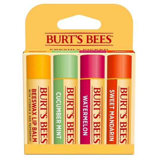 Burt's Bees Freshly Picked Lip Balm - 4pk