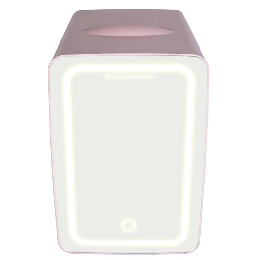 9 Can Mini Beauty Lighted Mirror Fridge