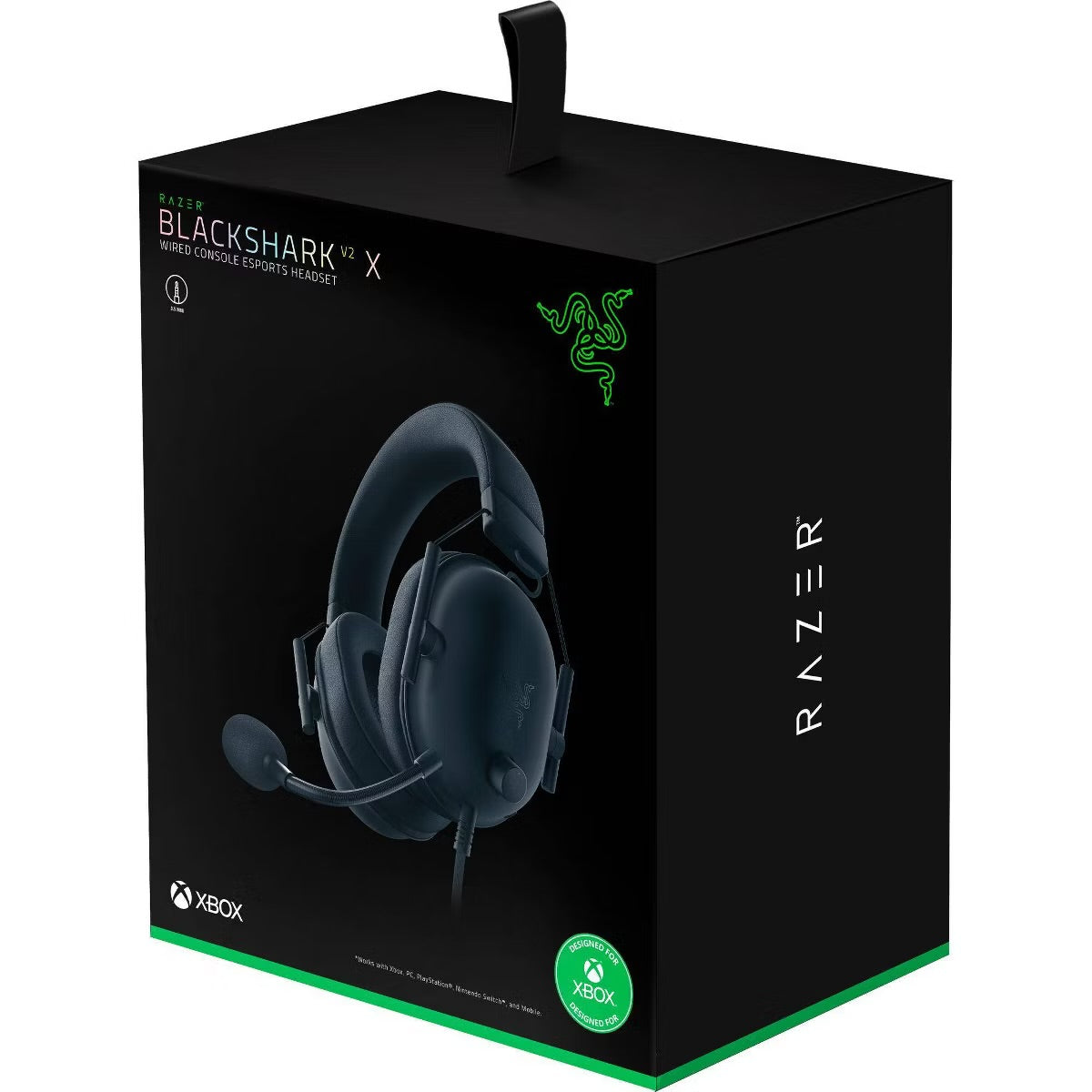 Razer BlackShark v2 X Wired Headset for Xbox - Black