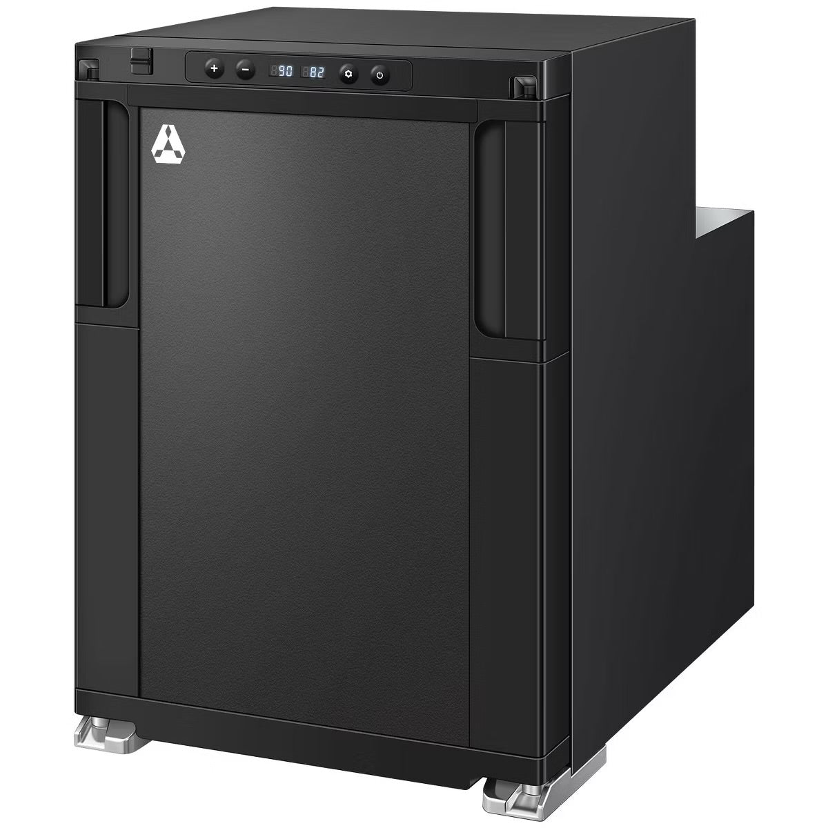 45L RV Refrigerator,APP Control,Refrigeration range (-4℉-46℉),3 levels((H/M/L)) of battery protection, mini fridge for camping, picnics, road trips