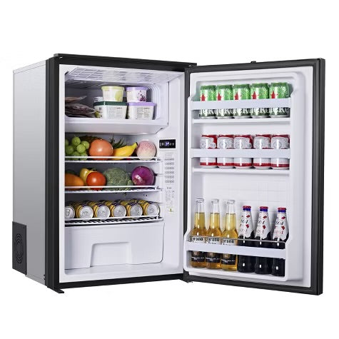 110L RV Portable Refrigerator and Freezer,Dual Modes Fast Cooling Compressor Fridge with Anti-Shock & Shake,Mini Car Fridge for Camping,Trips,Travel