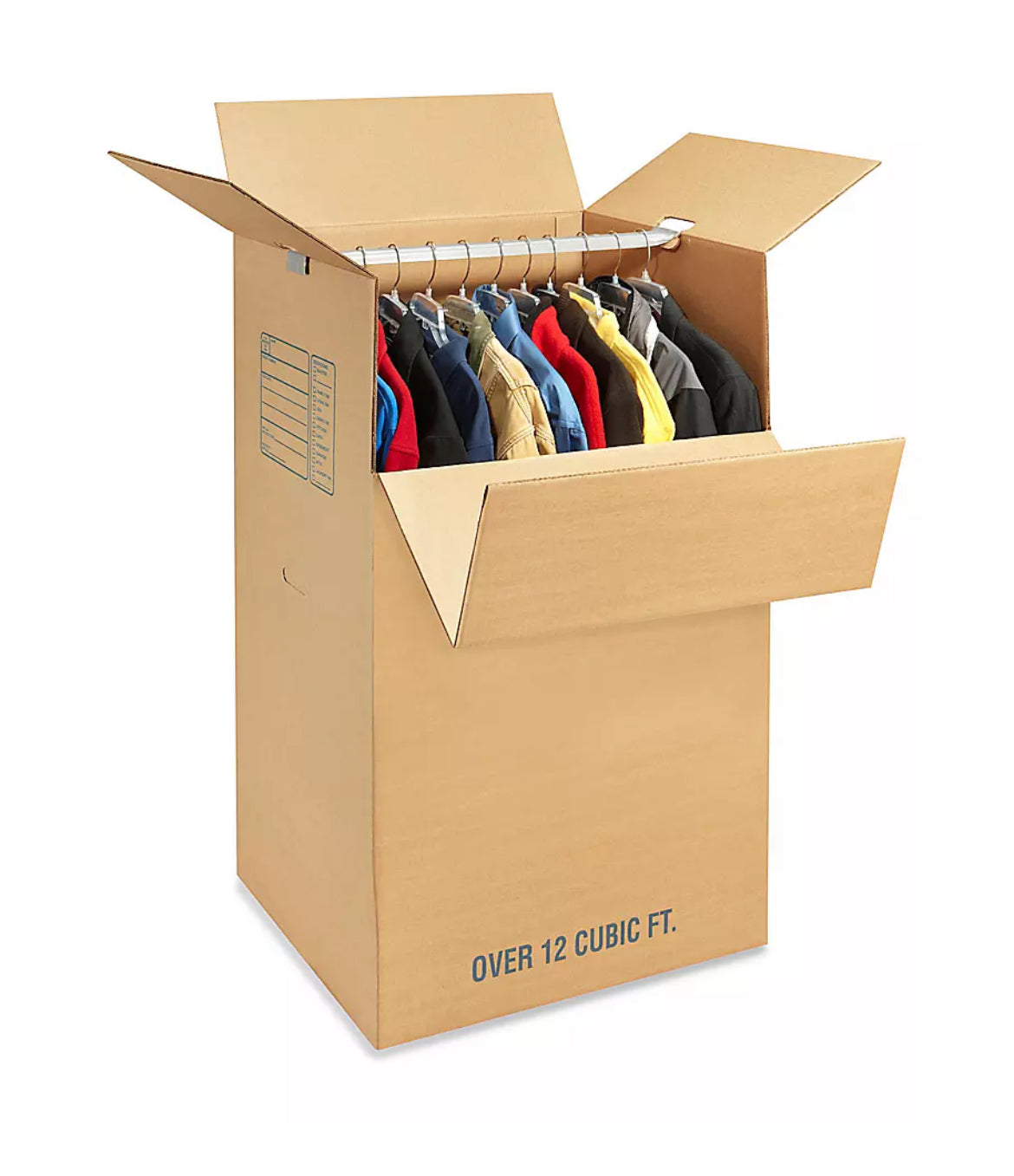 24 x 20 x 46" 51 ECT Double Wall Wardrobe Box Kit(5)