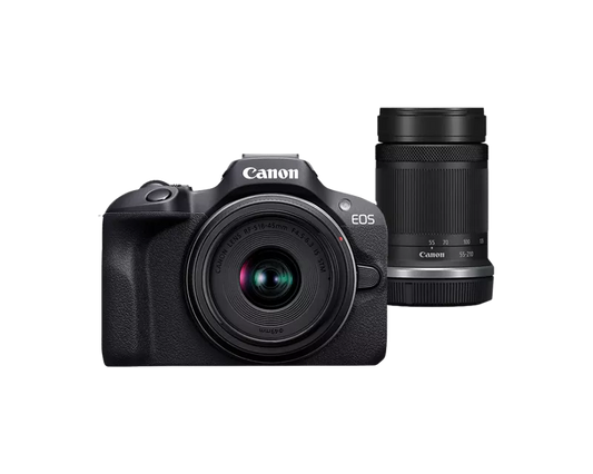 Refurbished EOS R100 RF-S18-45 IS STM + RF-S55-210 IS STM KIT