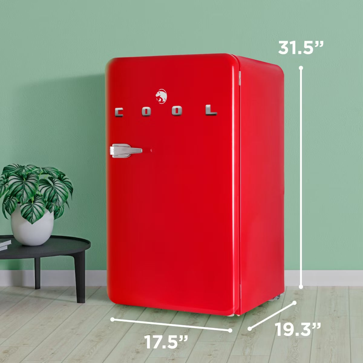 COMMERCIAL COOL Retro Refrigerator 3.2 Cu. Ft.