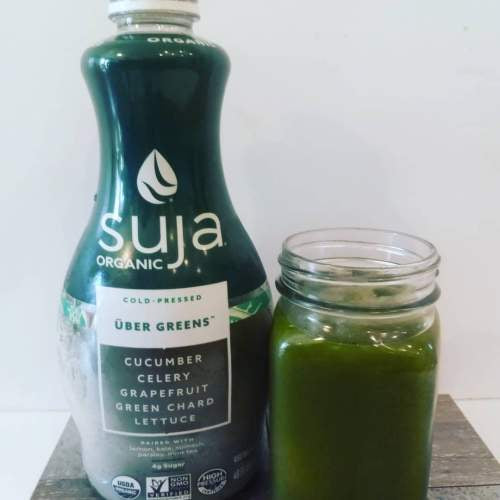 Suja Organic Uber Greens Cold Pressed Juice Drink - 46 fl oz Bottle