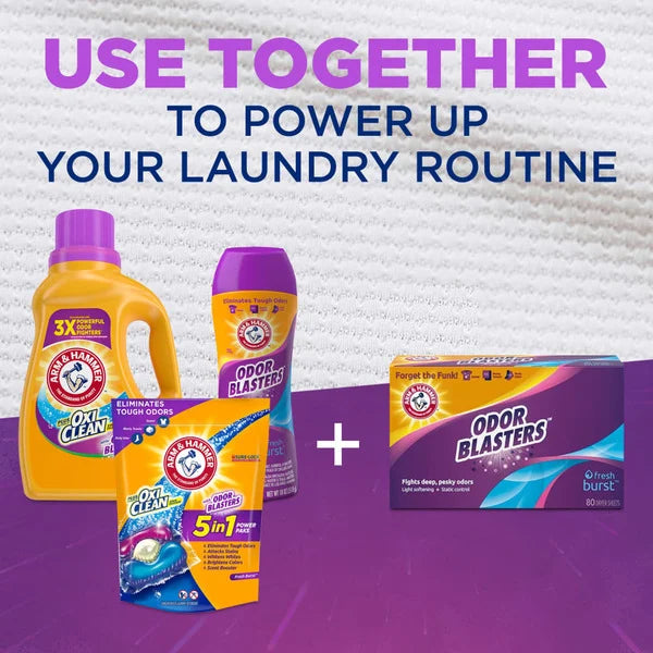 Arm & Hammer Odor Blaster Dryer Sheets