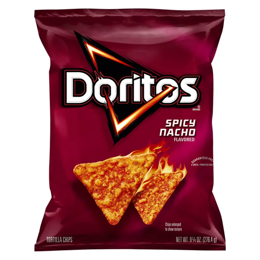 Doritos Spicy Nacho Tortilla Chips 9.25oz