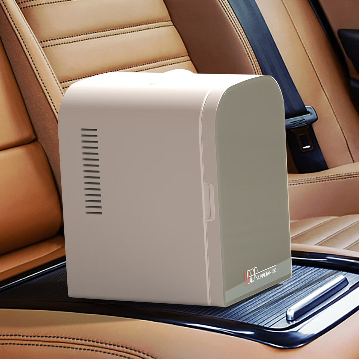 Uber Appliance Personal and Portable Mini Fridge with dry erase board and markers