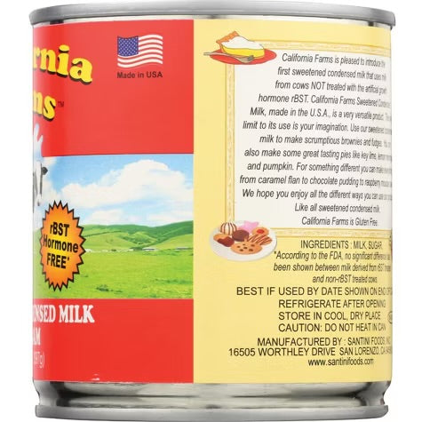 Santini Sweetened Condensed Milk.