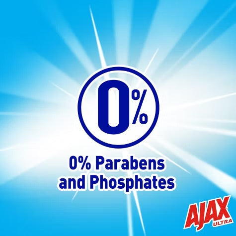 Ajax Lemon Ultra Super Degreaser Dishwashing Liquid Dish Soap