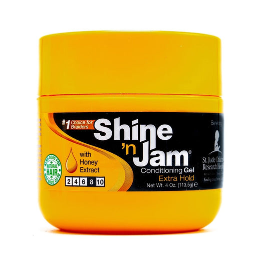 Shine ’n Jam Conditioning Gel, with Honey Extract, Extra Hold