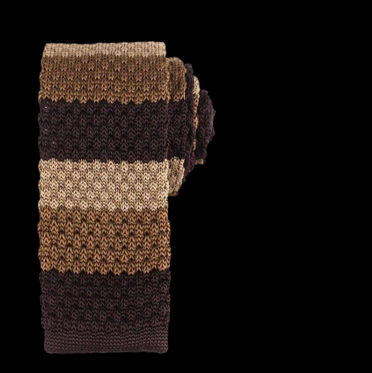 Knitted tie
