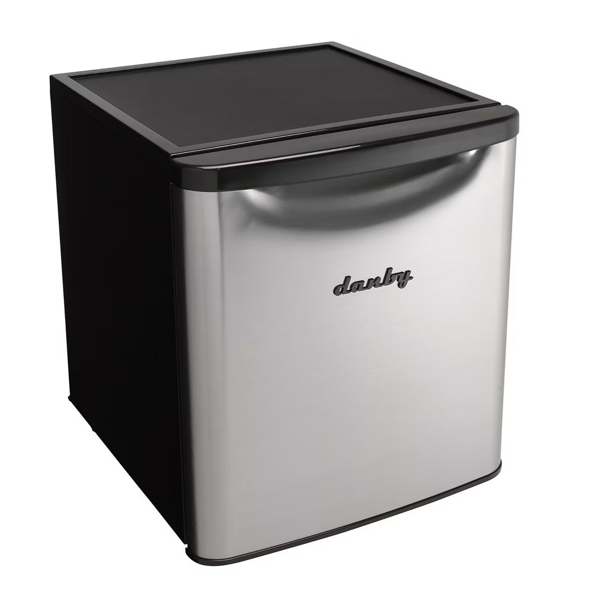Danby 1.7 cu. ft. Compact Fridge in Stainless Steel Look DAR017A3BSLDB