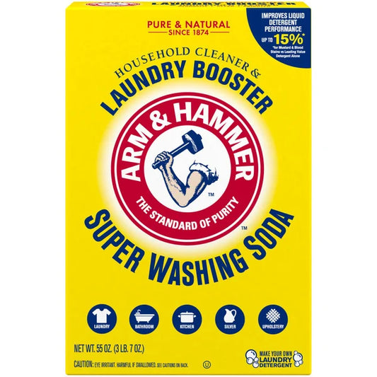 Arm & Hammer Super Washing Soda Detergent Booster & Household Cleaner
