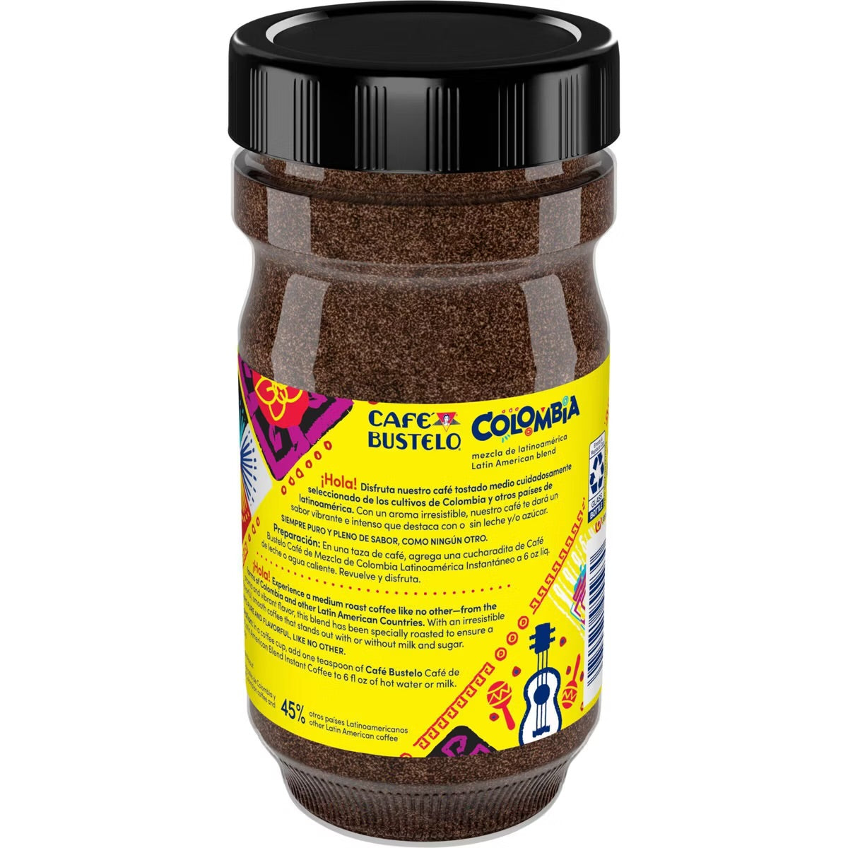 Café Bustelo Colombia Latin American Blend Instant Coffee - 7.05oz