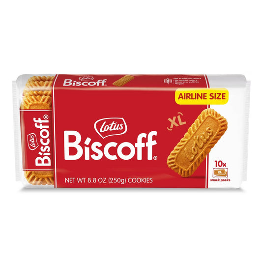 Biscoff Lotus Cookies Airline Size XL - 8.8oz