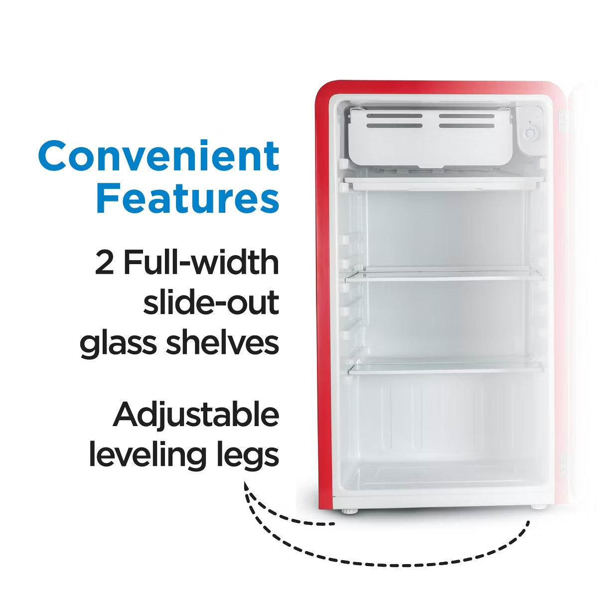 COMMERCIAL COOL Retro Refrigerator 3.2 Cu. Ft.