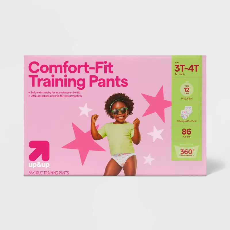 Girls Disposable Training Pants - up&up™ (Select Size and Count)