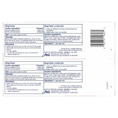 Crest 3D White Brilliance Vibrant Toothpaste - Peppermint - 4.6oz/2pk