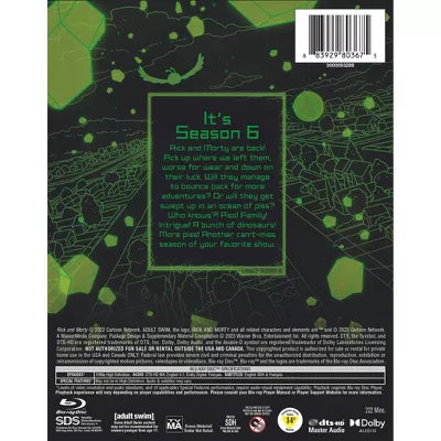 Rick and Morty: S6 (Blu-ray)