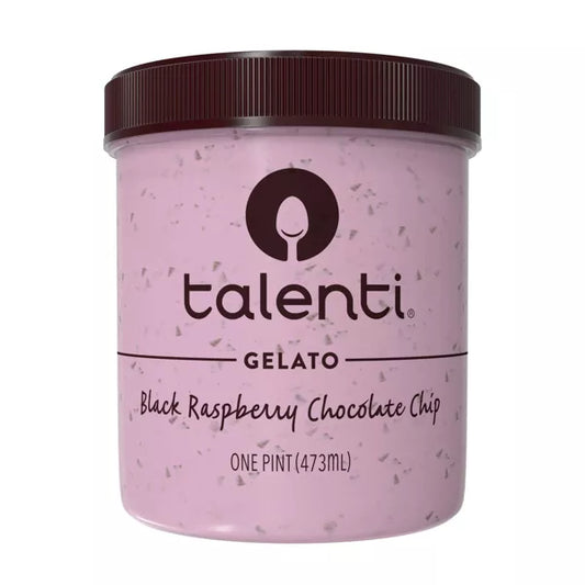 Talenti Black Raspberry Chocolate Chip Gelato - 16oz
