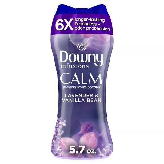 Downy Infusions Calm Lavender & Vanilla Bean Scent In-Wash Booster Beads