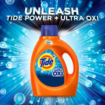 Tide Plus Ultra Oxi HE Compatible Liquid Laundry Detergent Soap