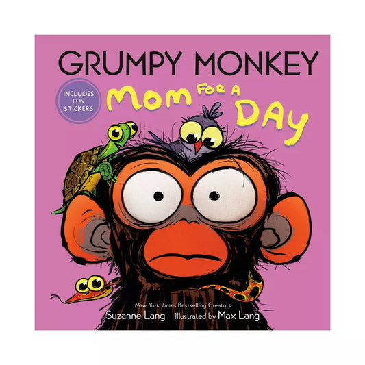 Grumpy Monkey Mom for a Day - by Suzanne Lang (Hardcover)