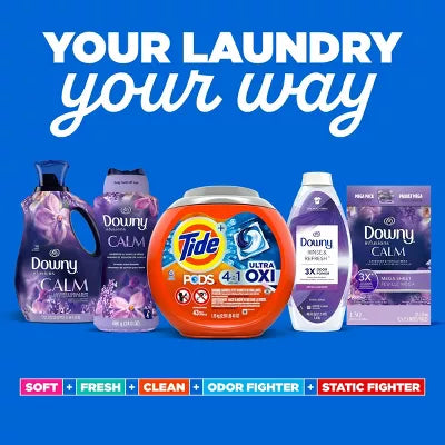 Downy Infusions Calm Lavender & Vanilla Bean Scent In-Wash Booster Beads