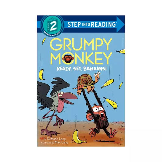 Grumpy Monkey Ready, Set, Bananas! - (Step Into Reading) by Suzanne Lang (Paperback)