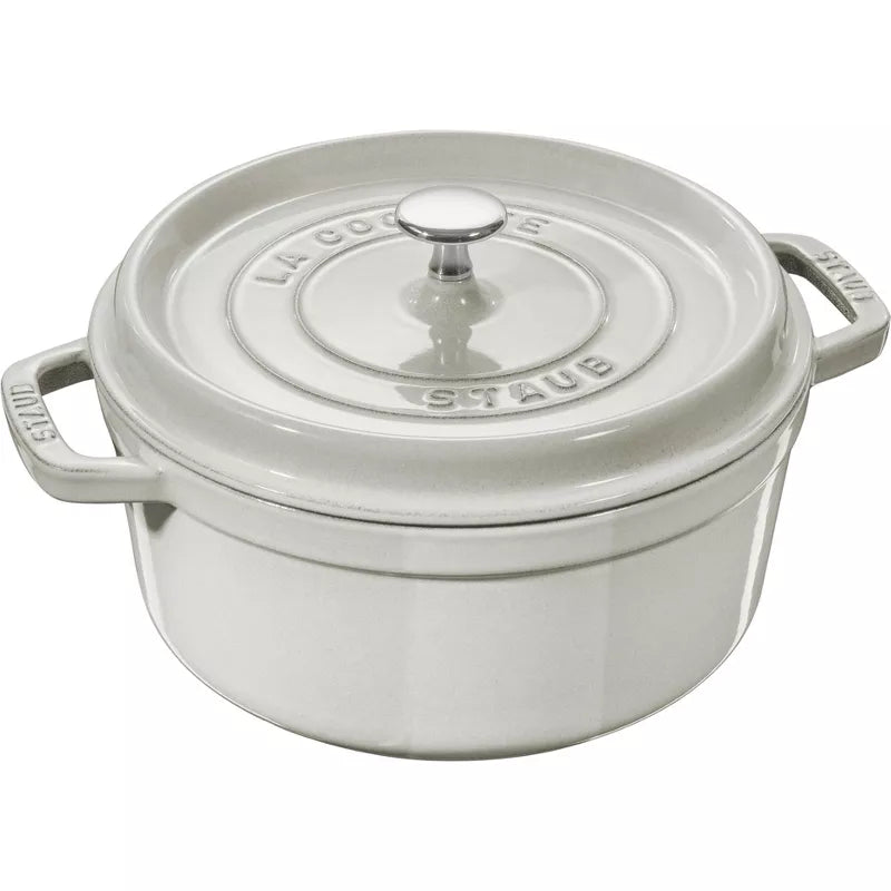 STAUB Cast Iron 5.5-qt Round Cocotte
