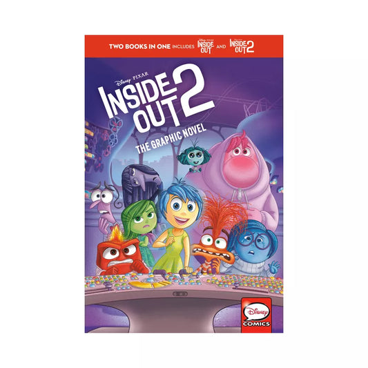 Disney/Pixar Inside Out 2: The Graphic Novel (Includes Inside Out!) - by Random House Disney (Paperback)