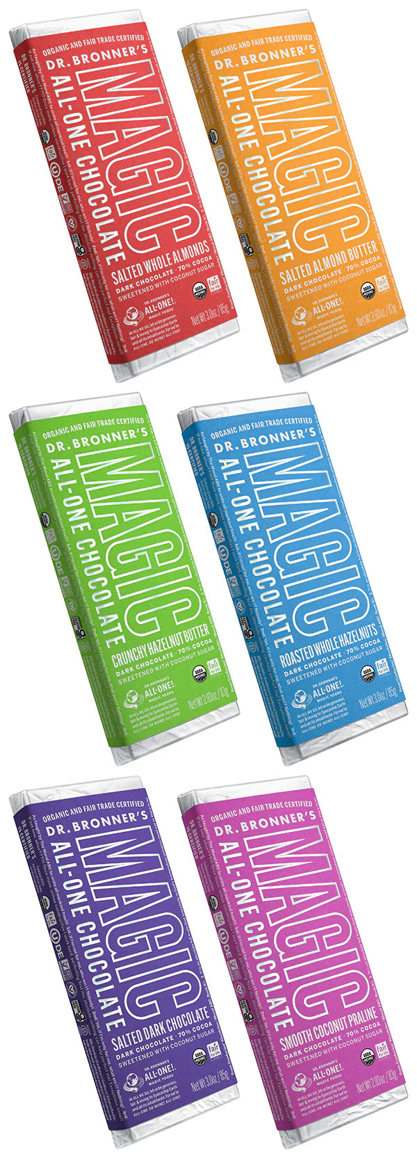 Dr. Bronner’s chocolate