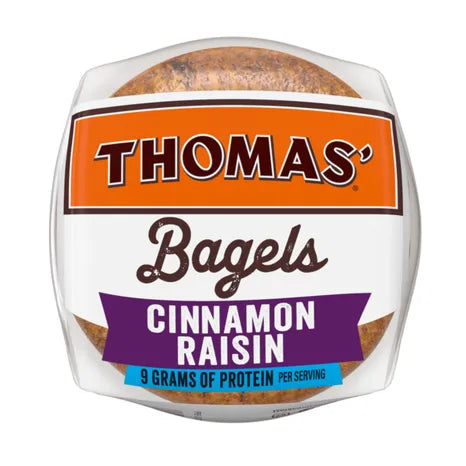 Thomas' Cinnamon Raisin Bagels - 20oz/6ct