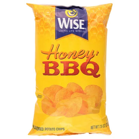 Wise Potato Chips, Honey BBQ Flavored
