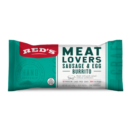 Red's Burrito, Sausage & Egg