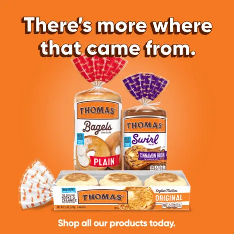 Thomas' Cinnamon Raisin Bagels - 20oz/6ct